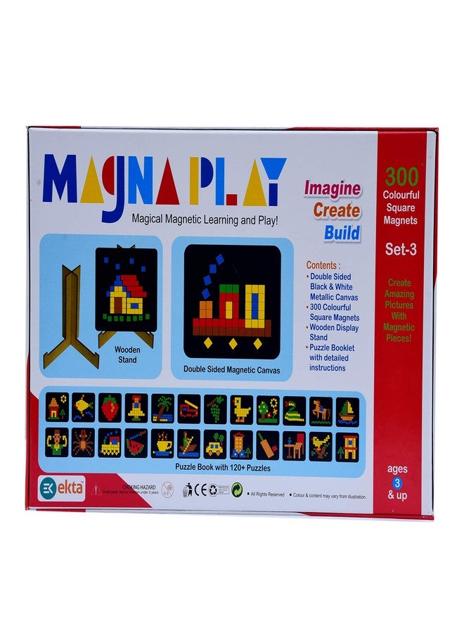 Ekta Magna Play Set-3 | Indoor Game | Multicolor - Image 3